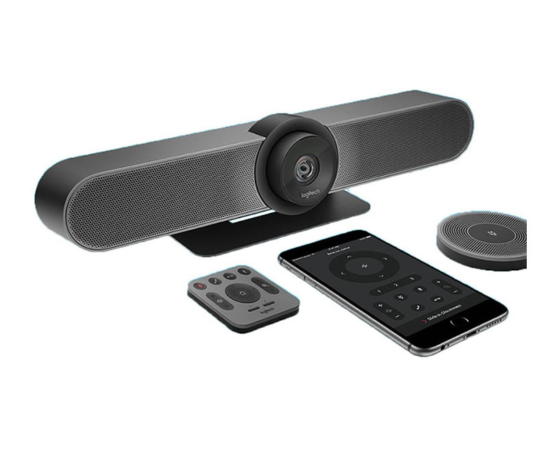 logitech meetup con microfono e telecomando Kit logitech meetup